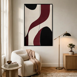 Burgundy Wave #UA-1878