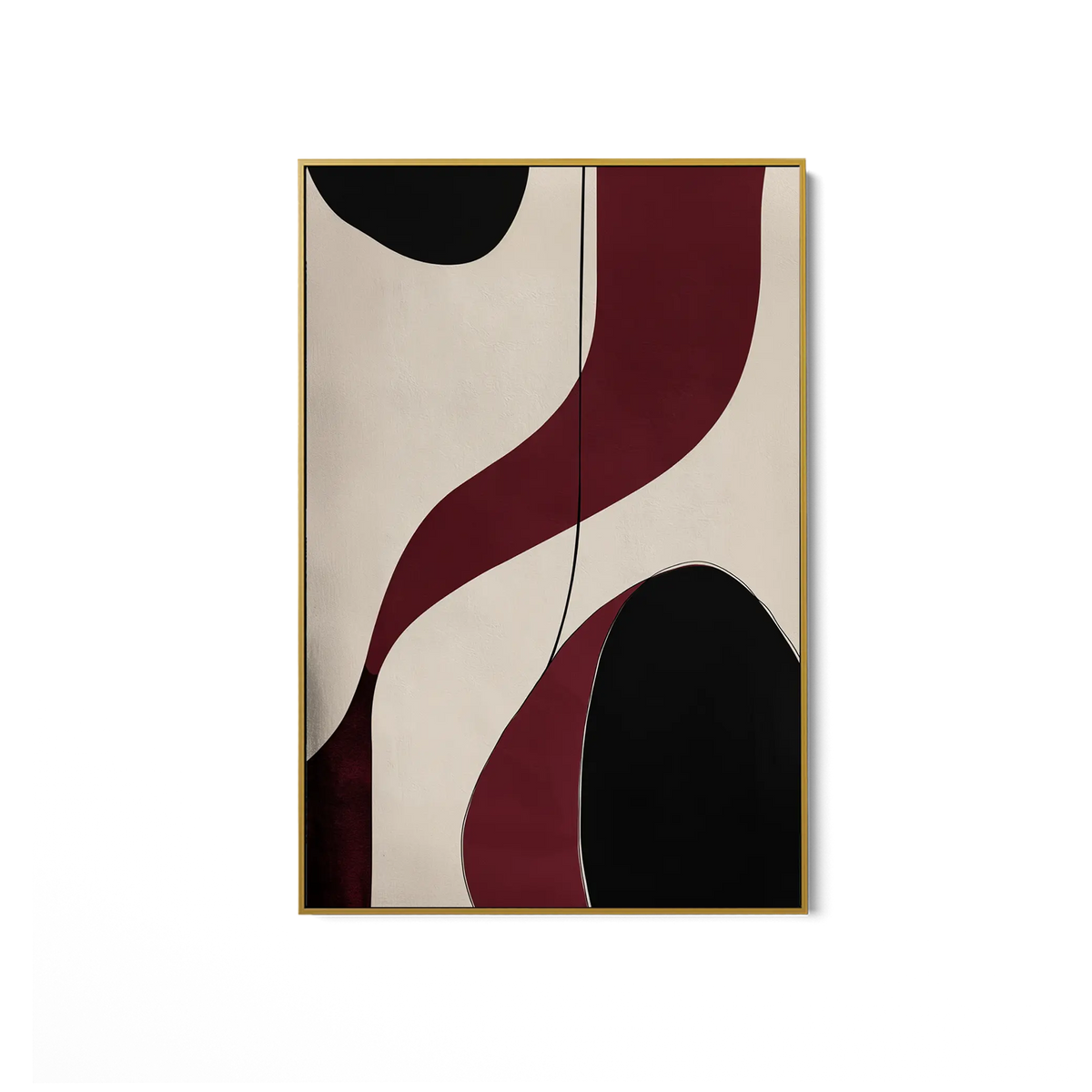 Burgundy Wave #UA-1878
