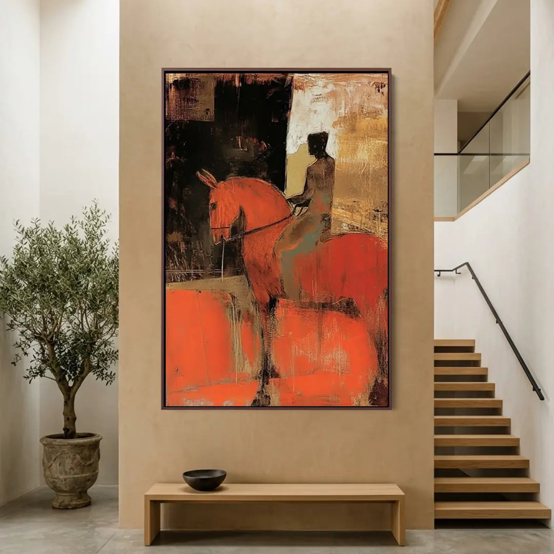 Rider in Ochre #UA-1919