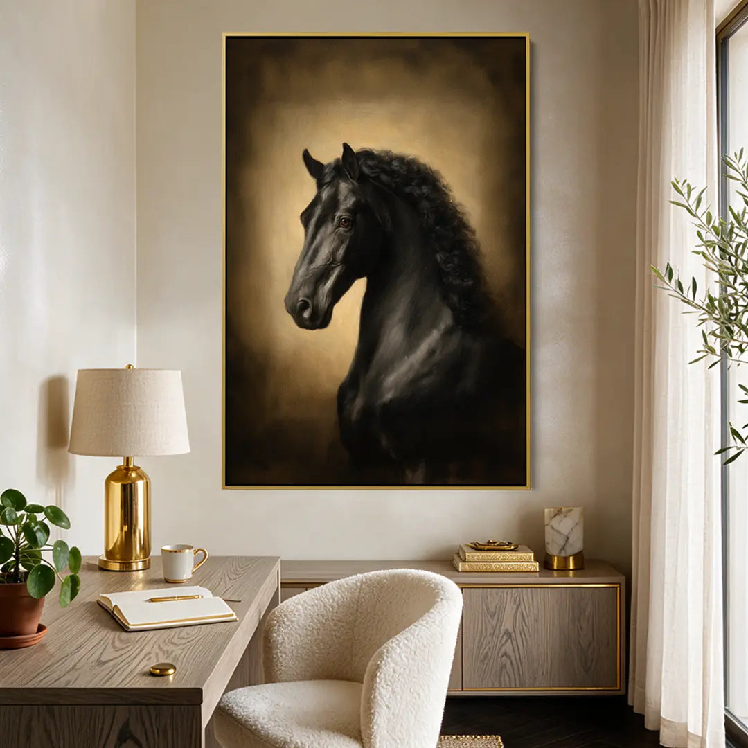Friesian Portrait #UA-1920