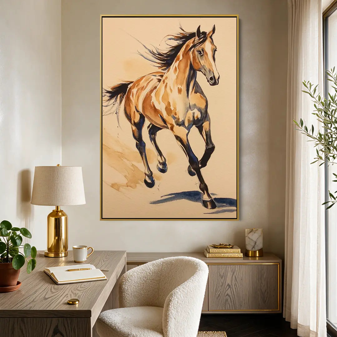 Watercolour Gallop #UA-1932