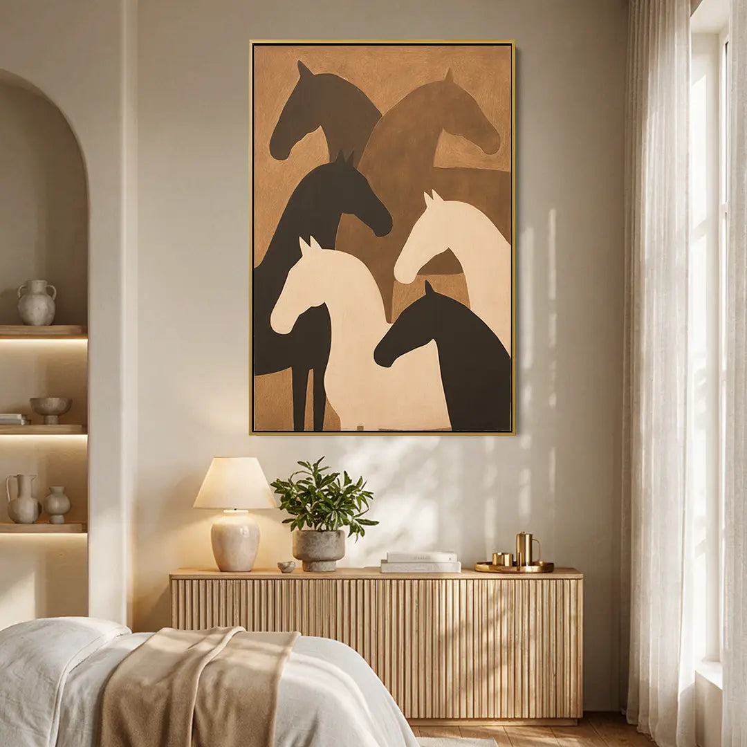 Ochre Silhouettes #UA-1938