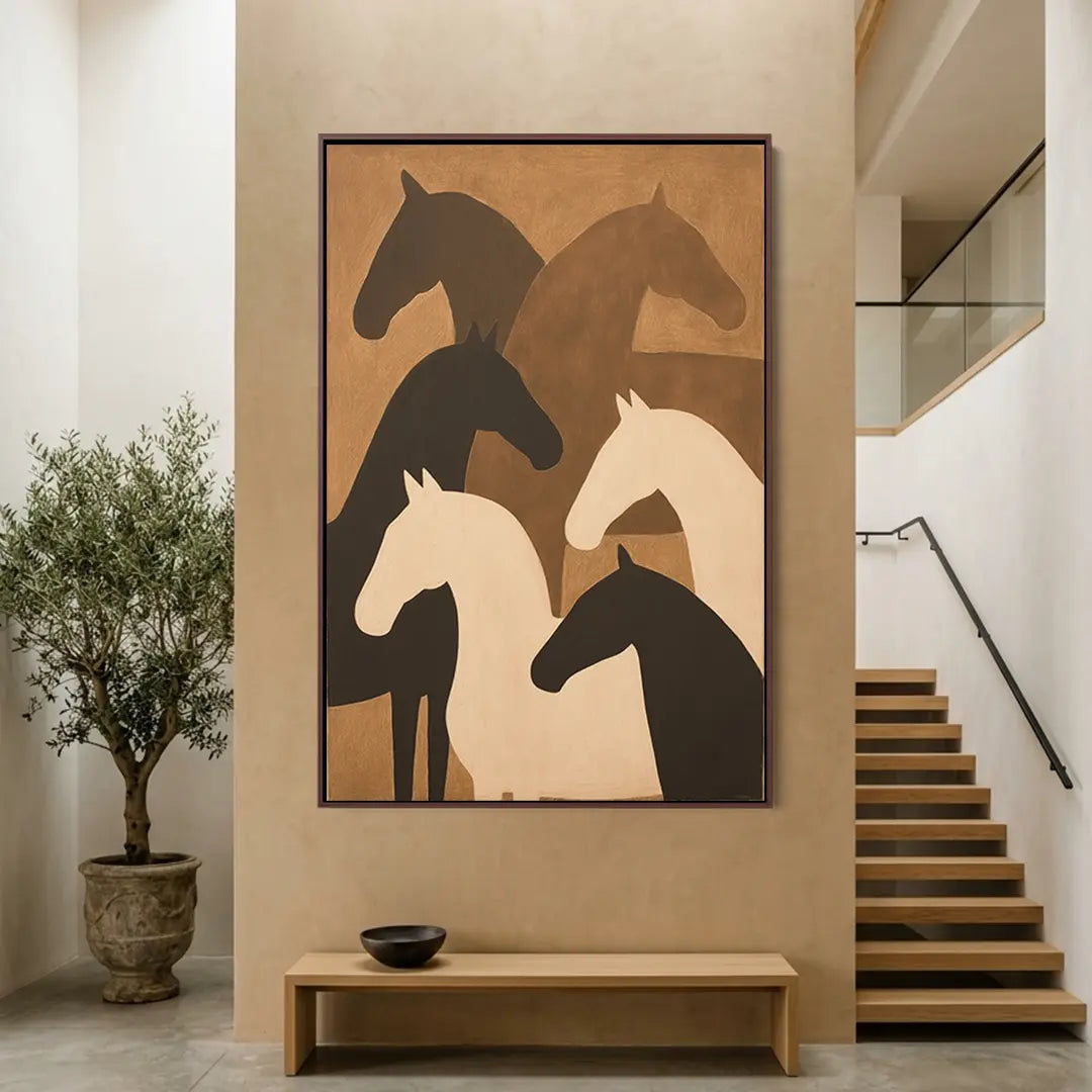 Ochre Silhouettes #UA-1938