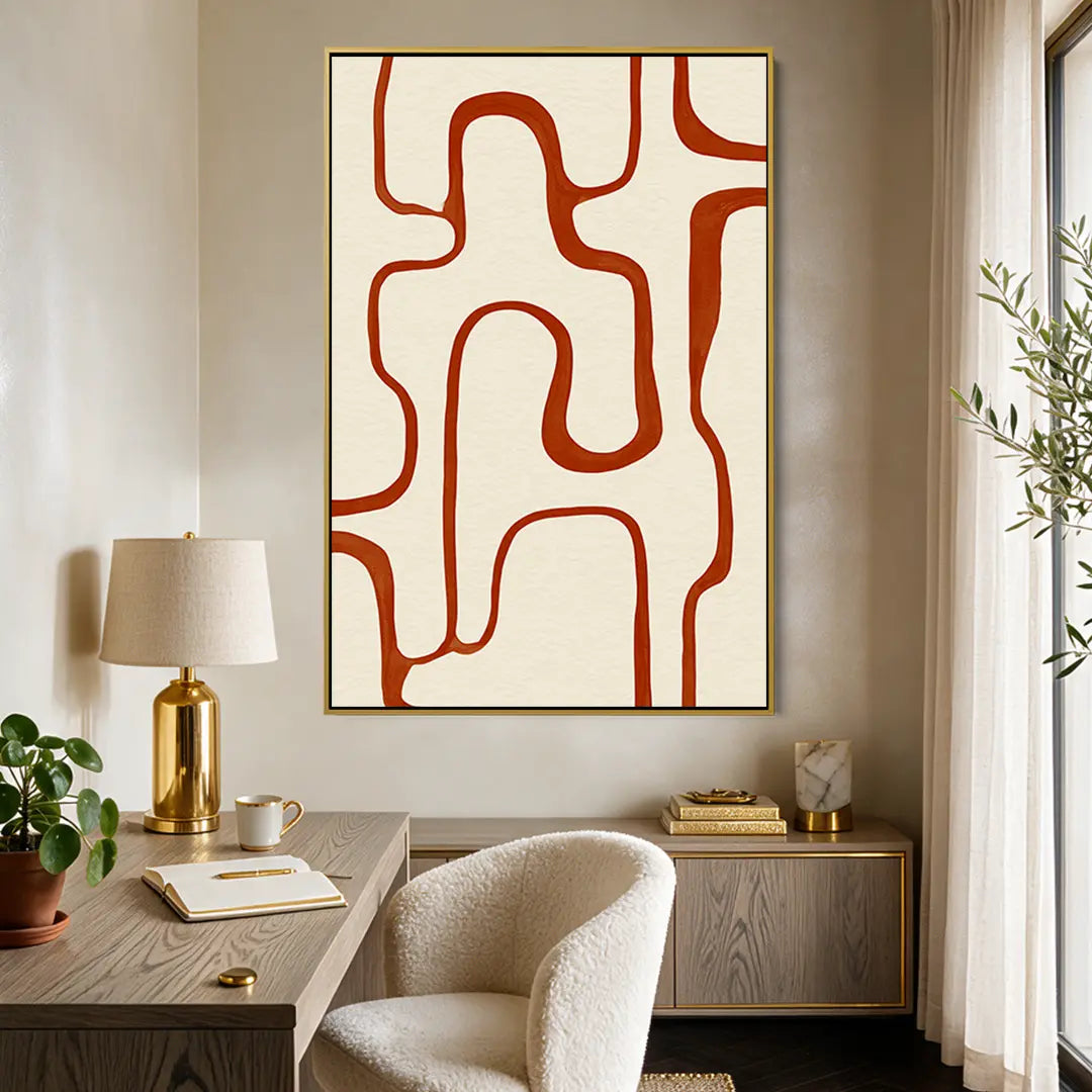 Winding Terracotta #UA-2001