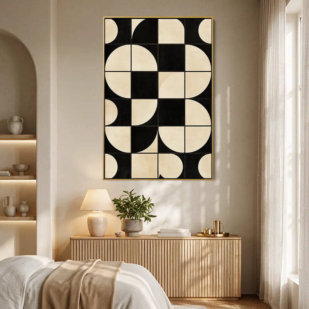 Half Circle Grid #UA-2067