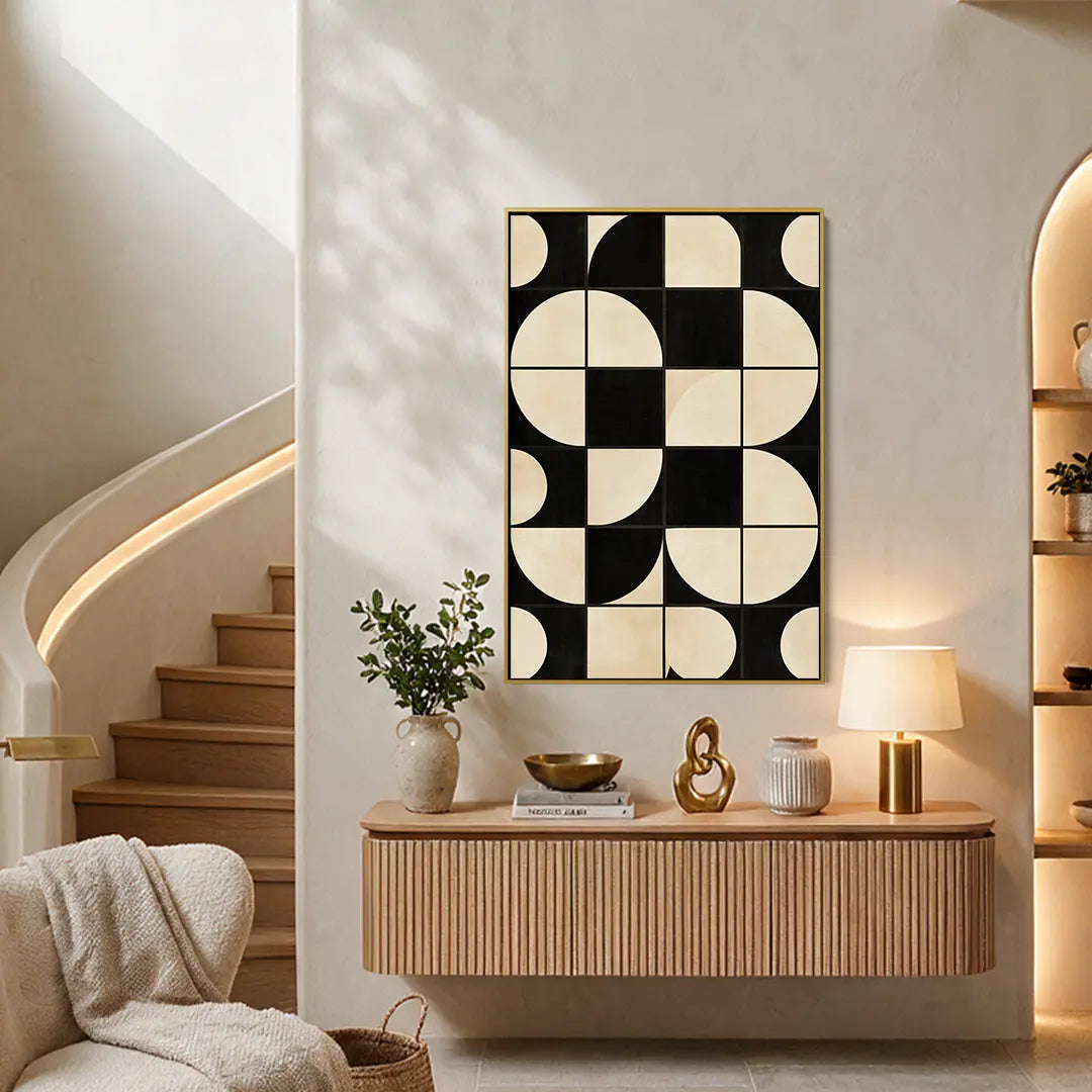 Half Circle Grid #UA-2067