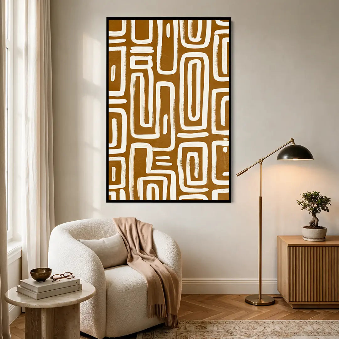 Ochre Maze #UA-2132