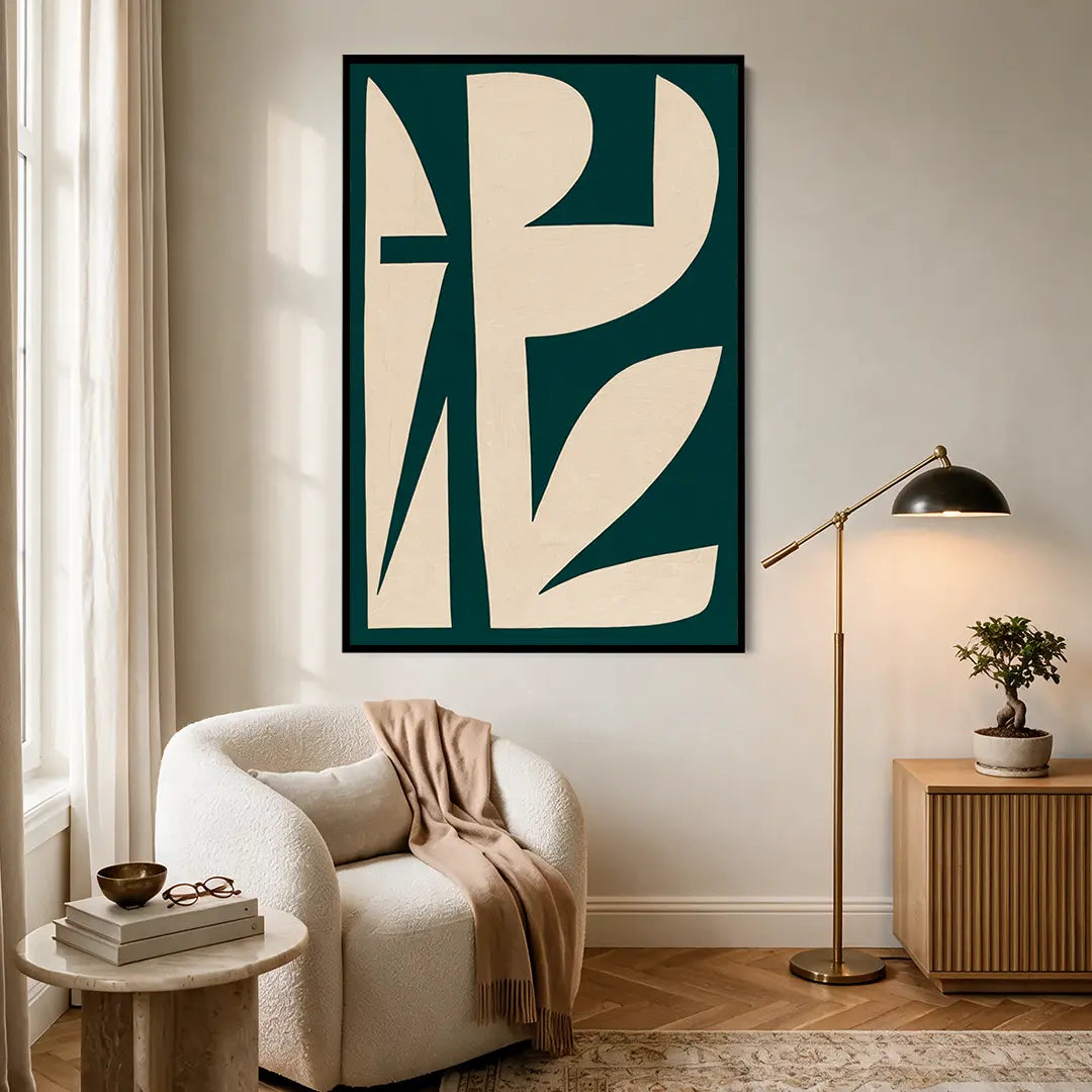 Teal Letters #UA-2187