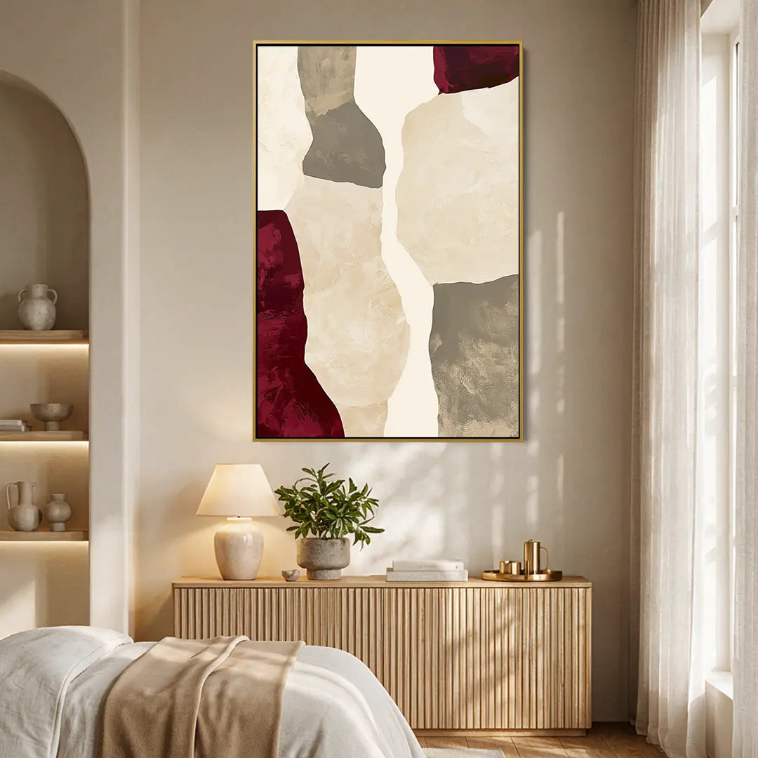 Burgundy Stones #UA-2251