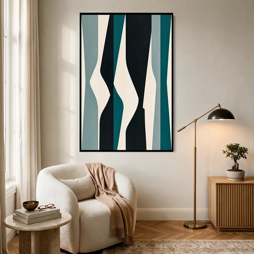 Teal Stripes #UA-2272