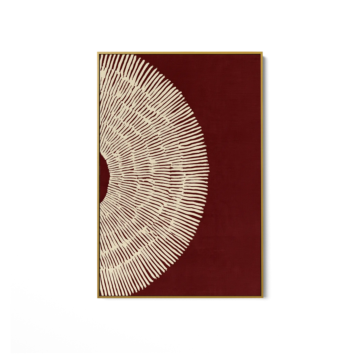 Burgundy Fan #UA-2282
