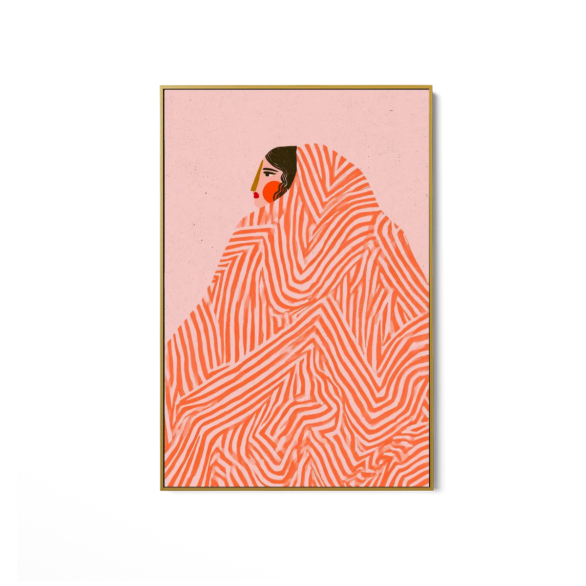Coral Shawl #UA-2413