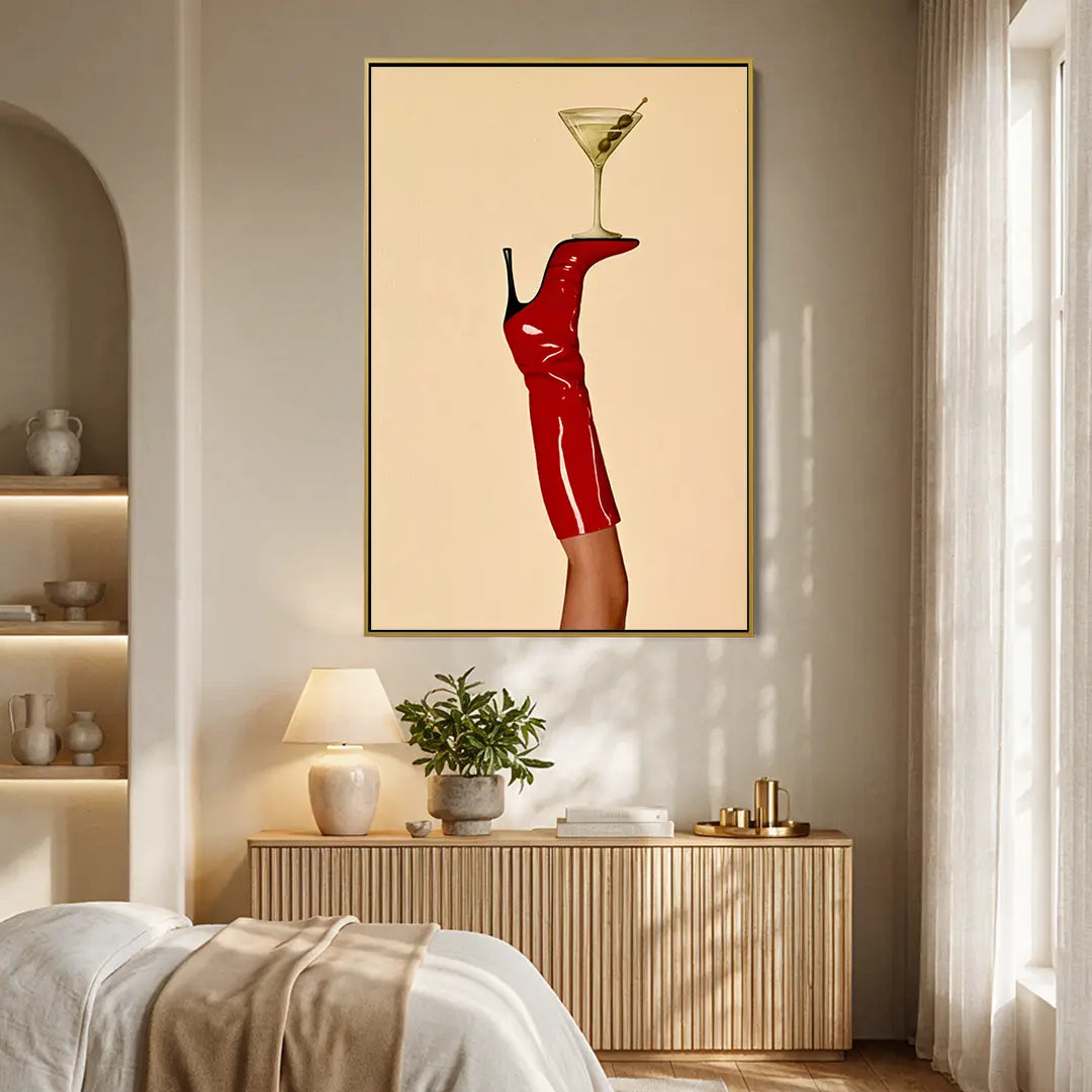 Red Boot Martini #UA-2427