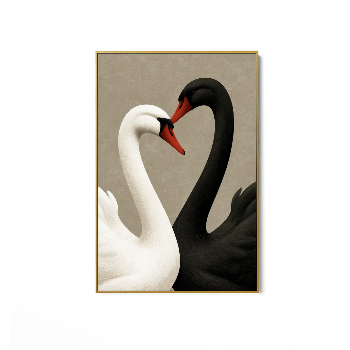 Black and White Swans #UA-2476