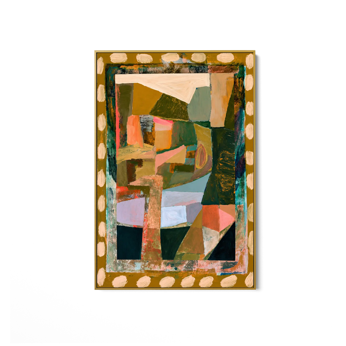 Collage in Ochre #UA-2516