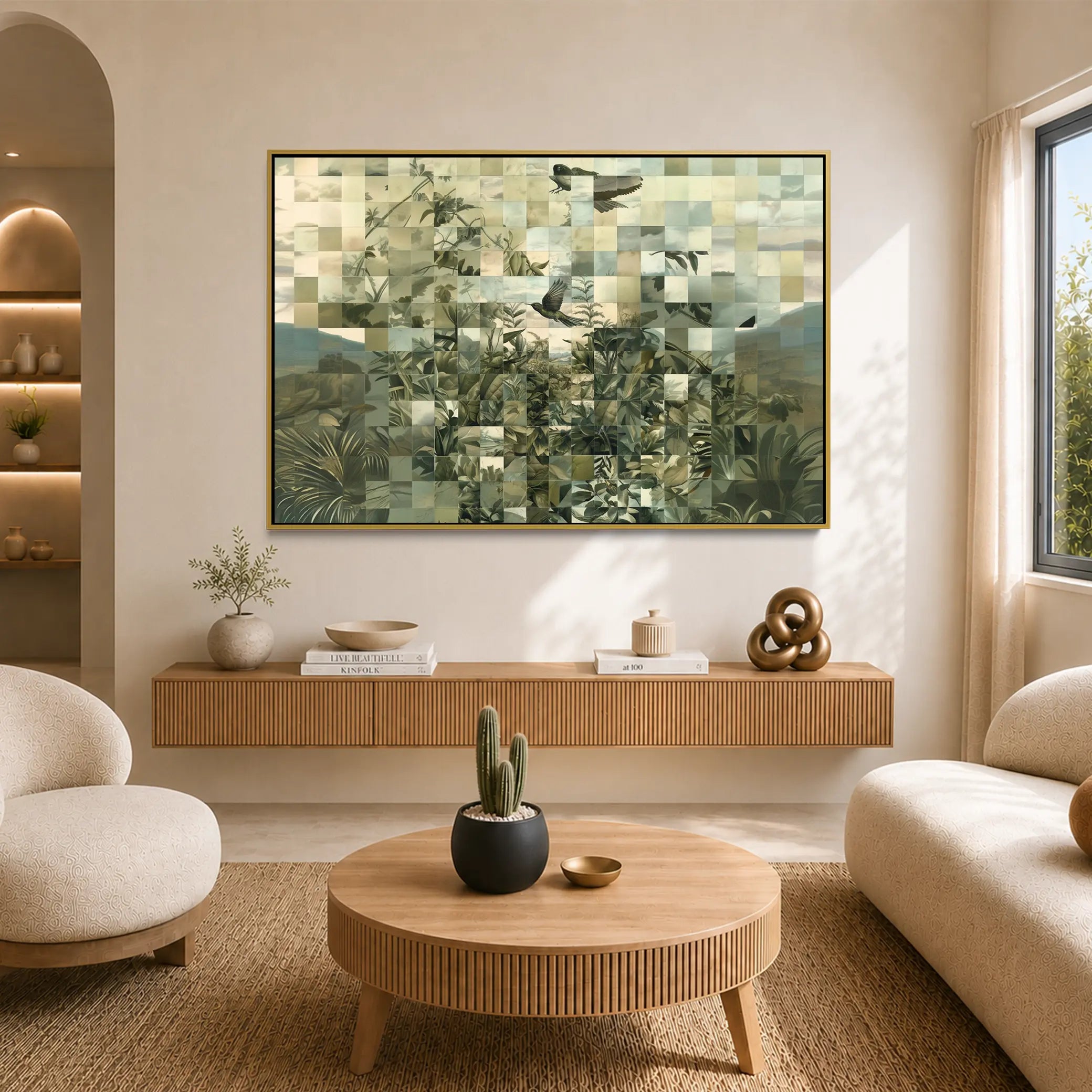 Botanical Memory Grid #UA-H-1011