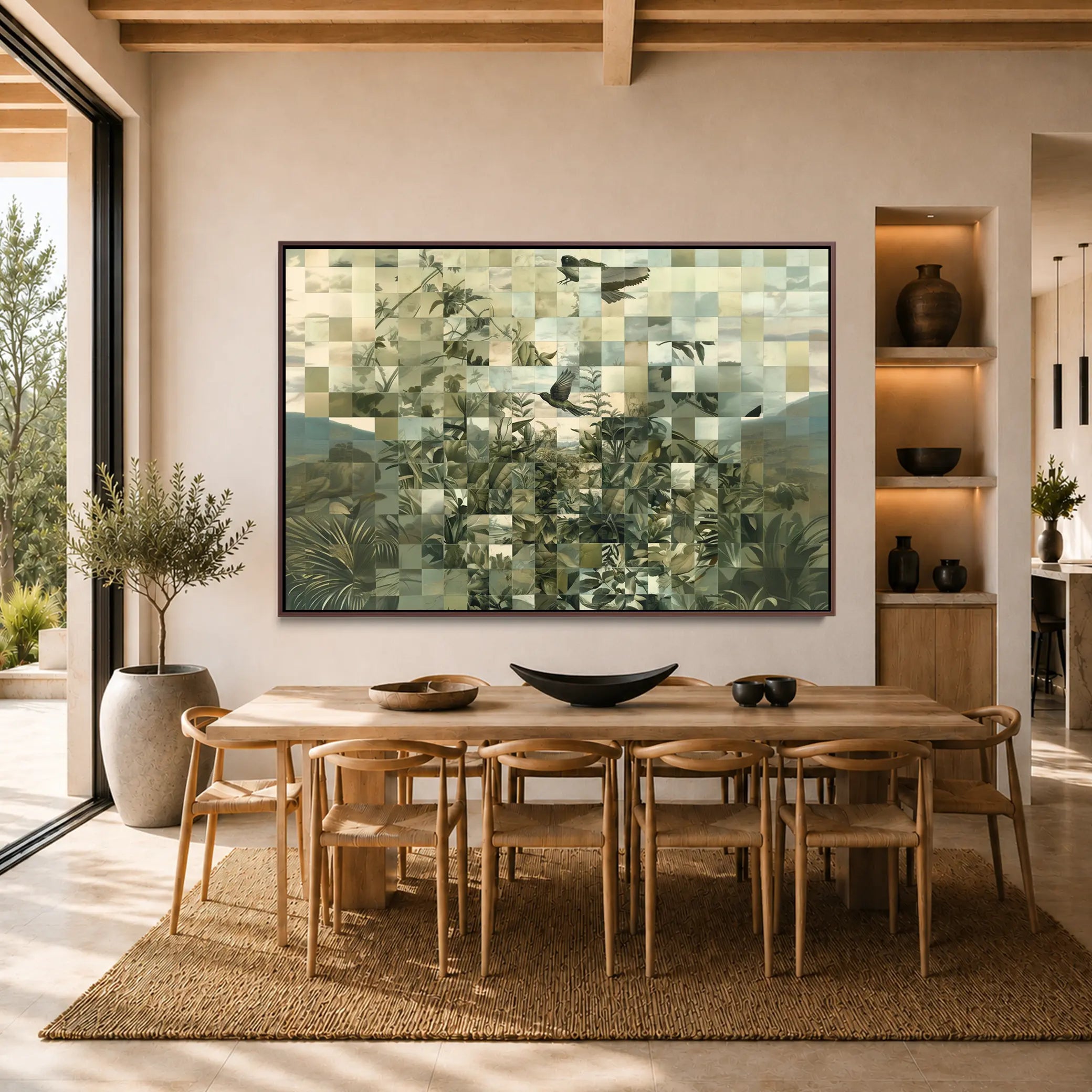Botanical Memory Grid #UA-H-1011