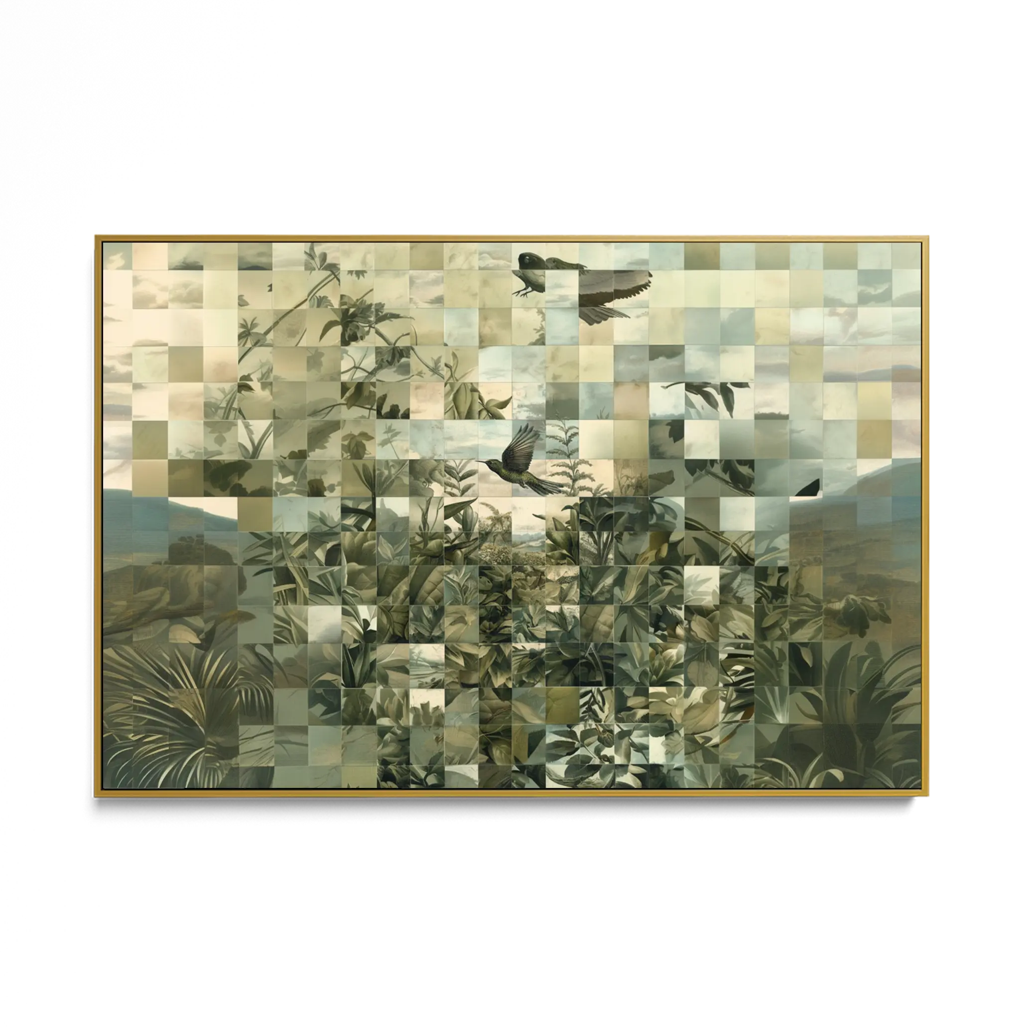 Botanical Memory Grid #UA-H-1011