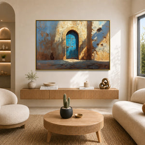 The Blue Desert Door #UA-H-1623