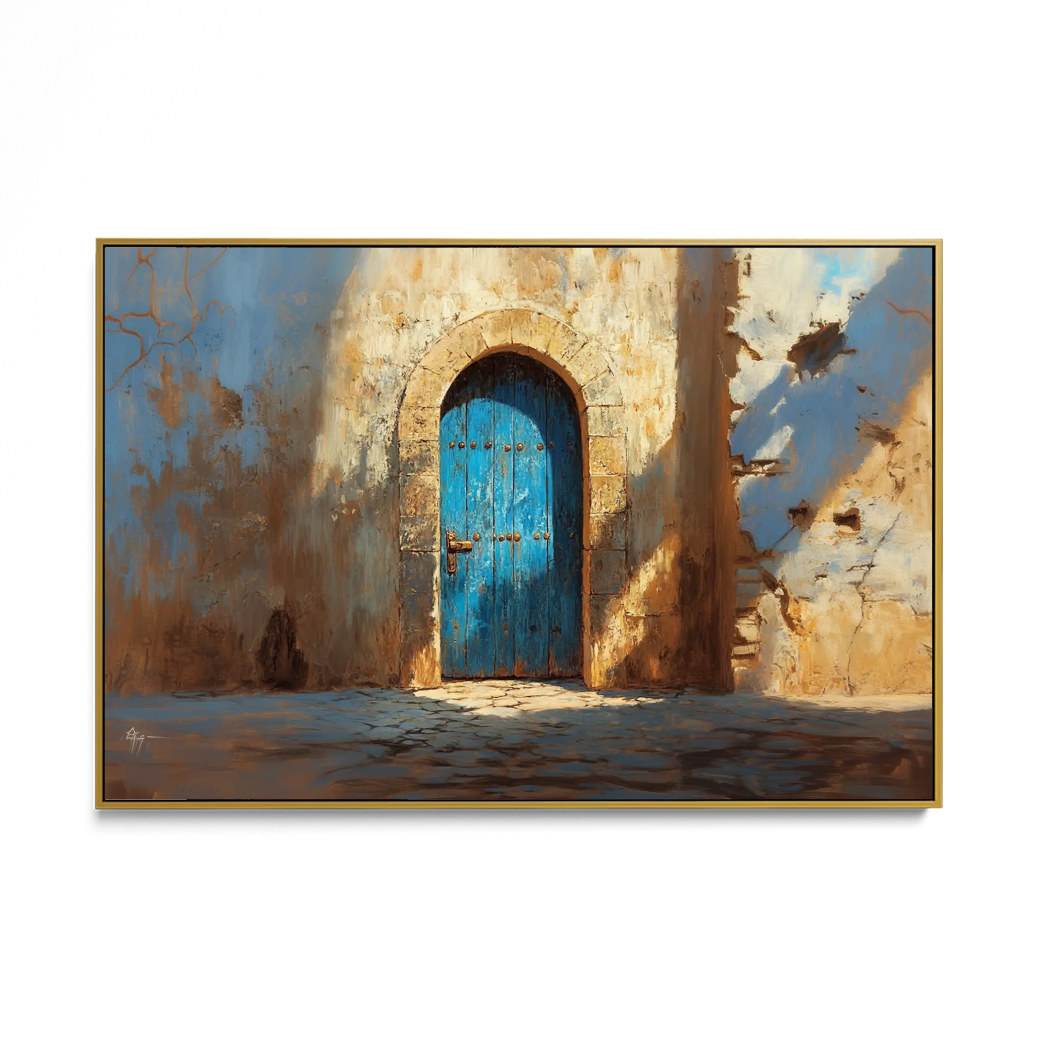 The Blue Desert Door #UA-H-1623