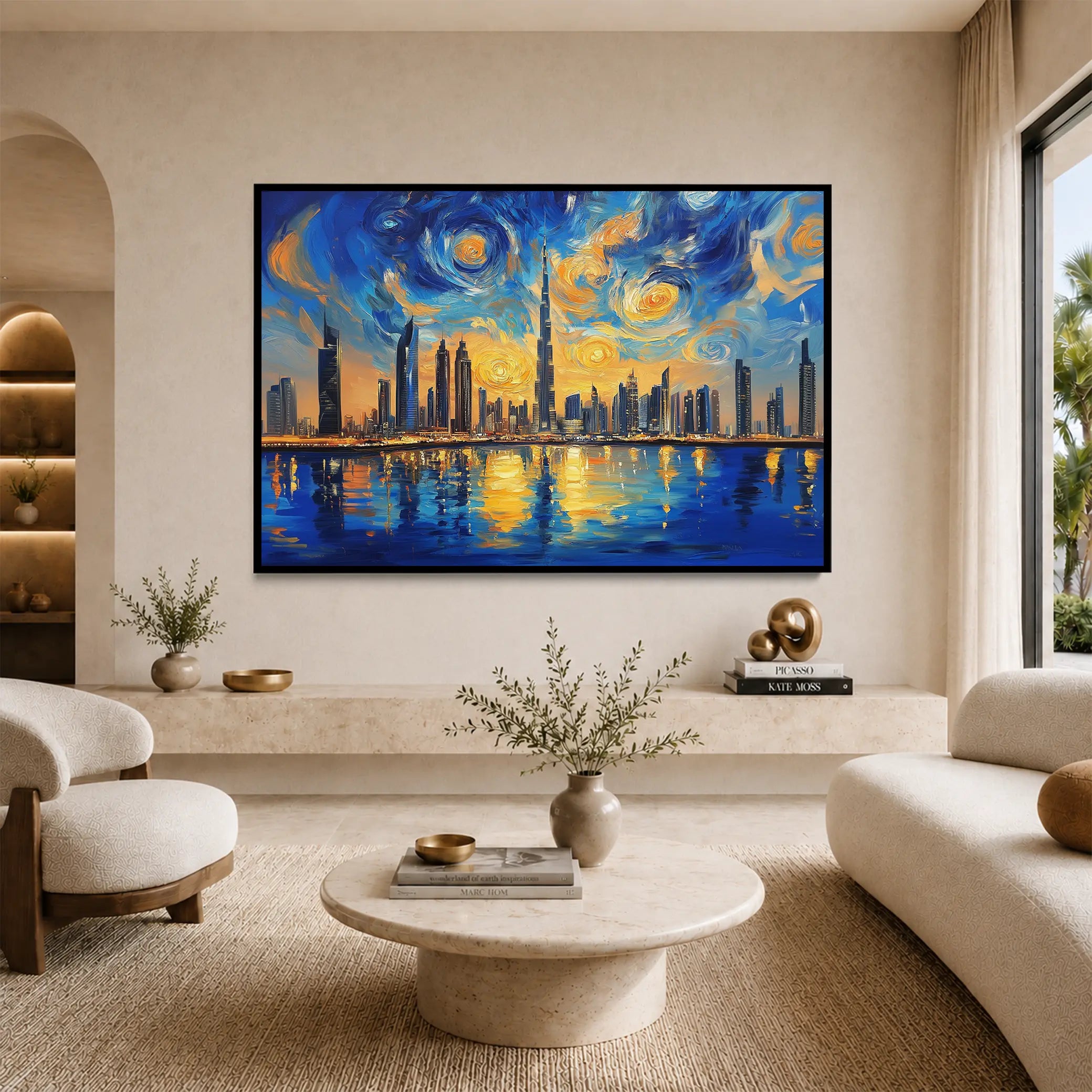 Dubai in Starry Light #UA-H-1636