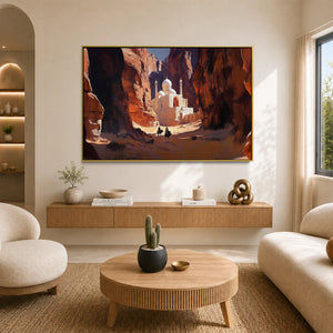 Sanctuary Through the Canyon #UA-H-1641