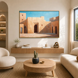Sunlit Courtyard #UA-H-1666