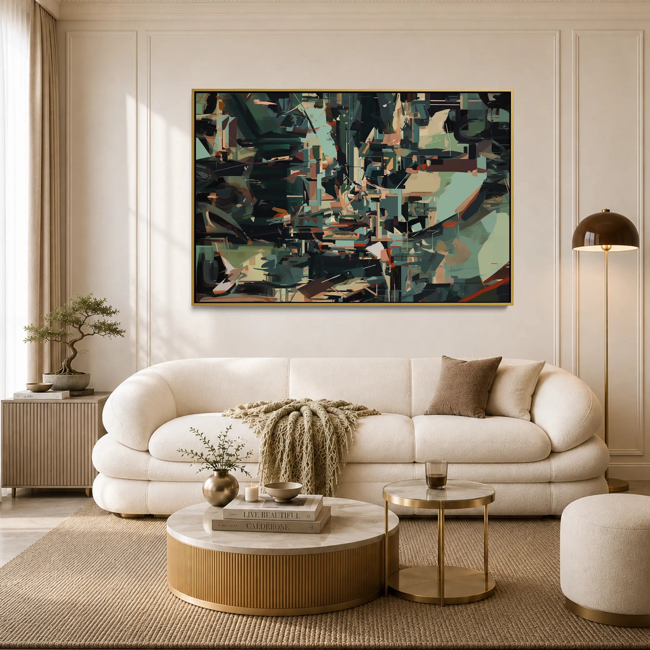 Forest Cubism #UA-H-1715