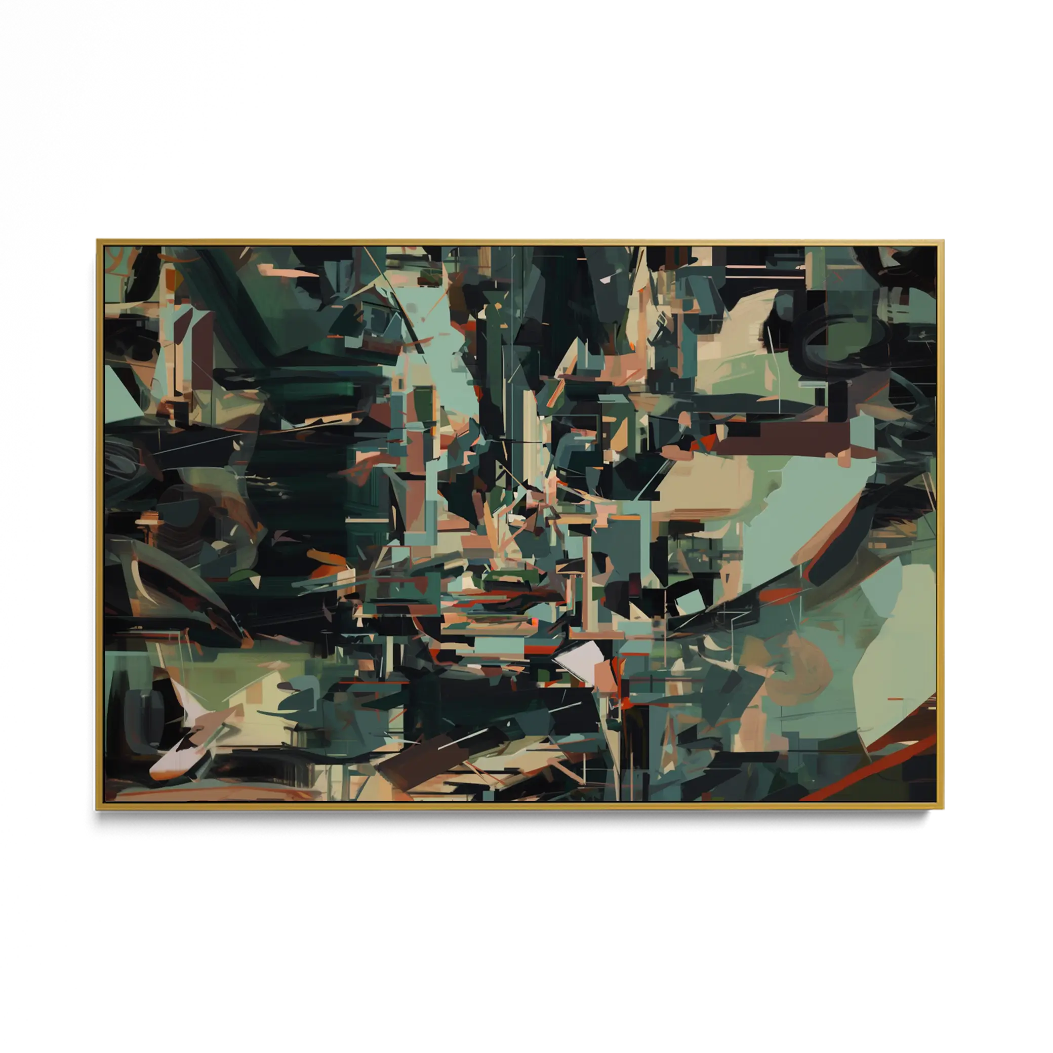Forest Cubism #UA-H-1715