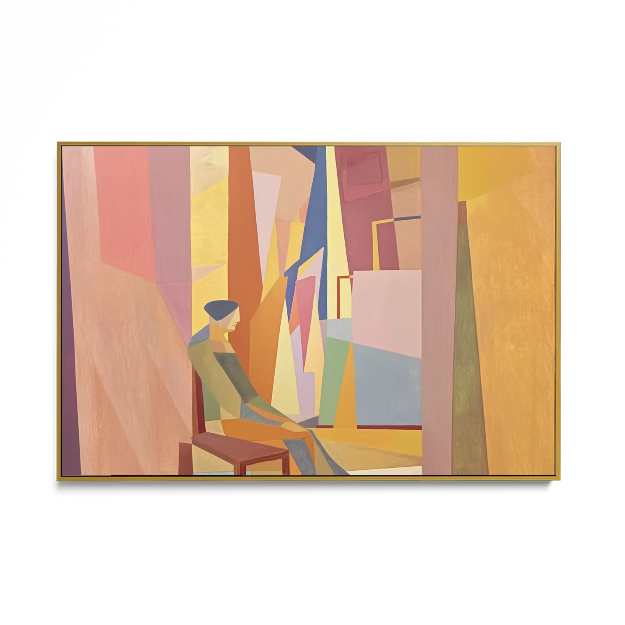 Cubist Courtyard #UA-H-1734
