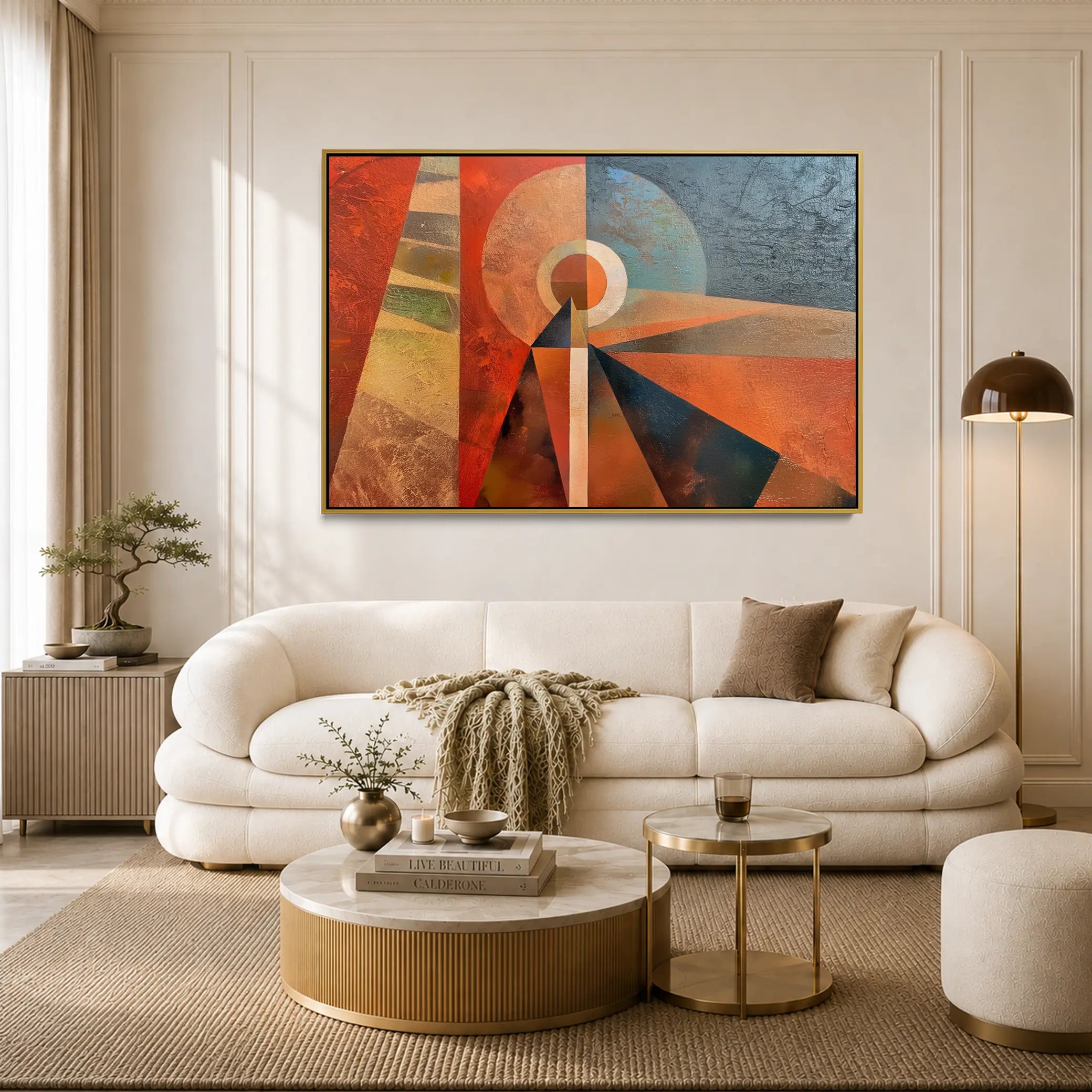 Terracotta Cubism #UA-H-1752