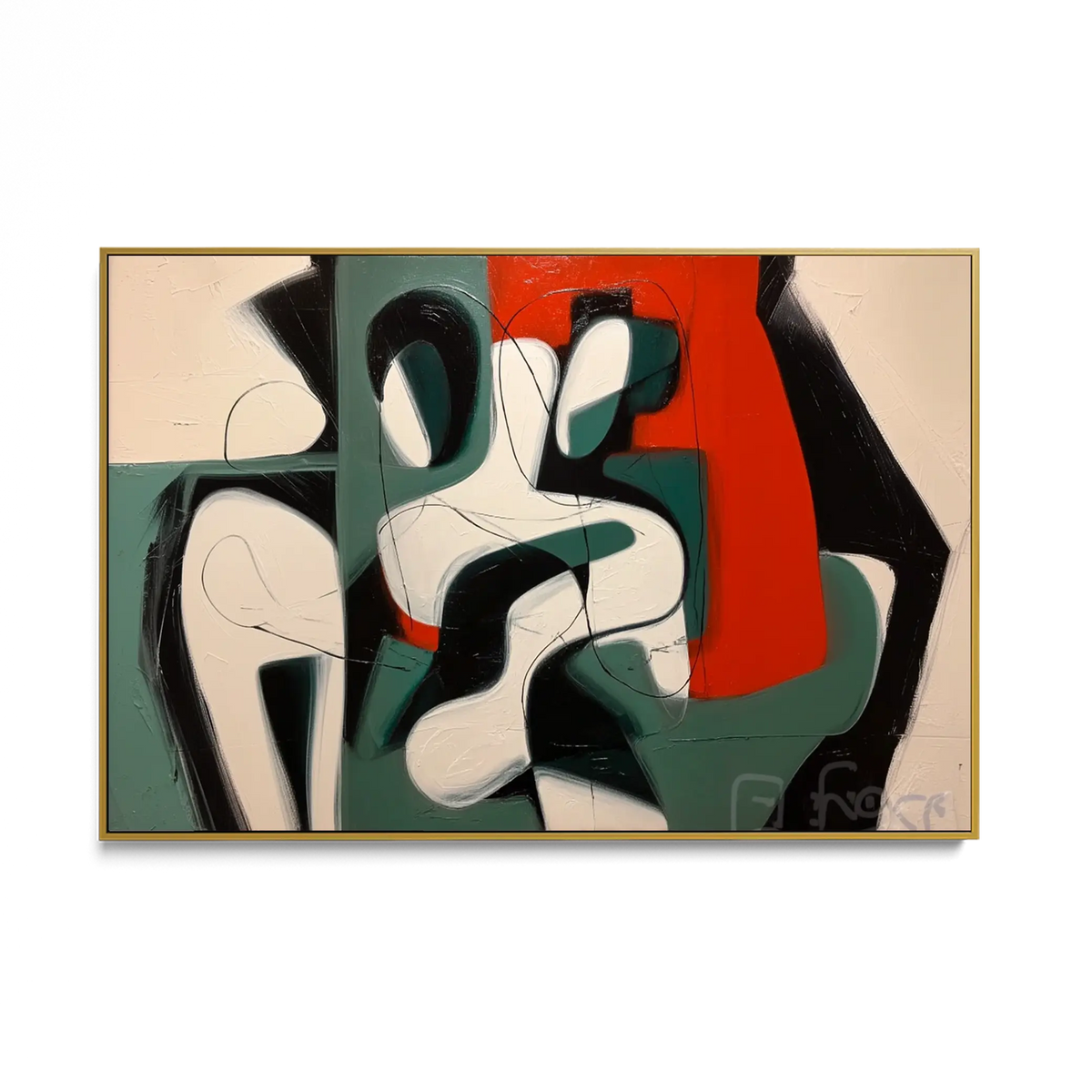 Entwined Figures #UA-H-1805