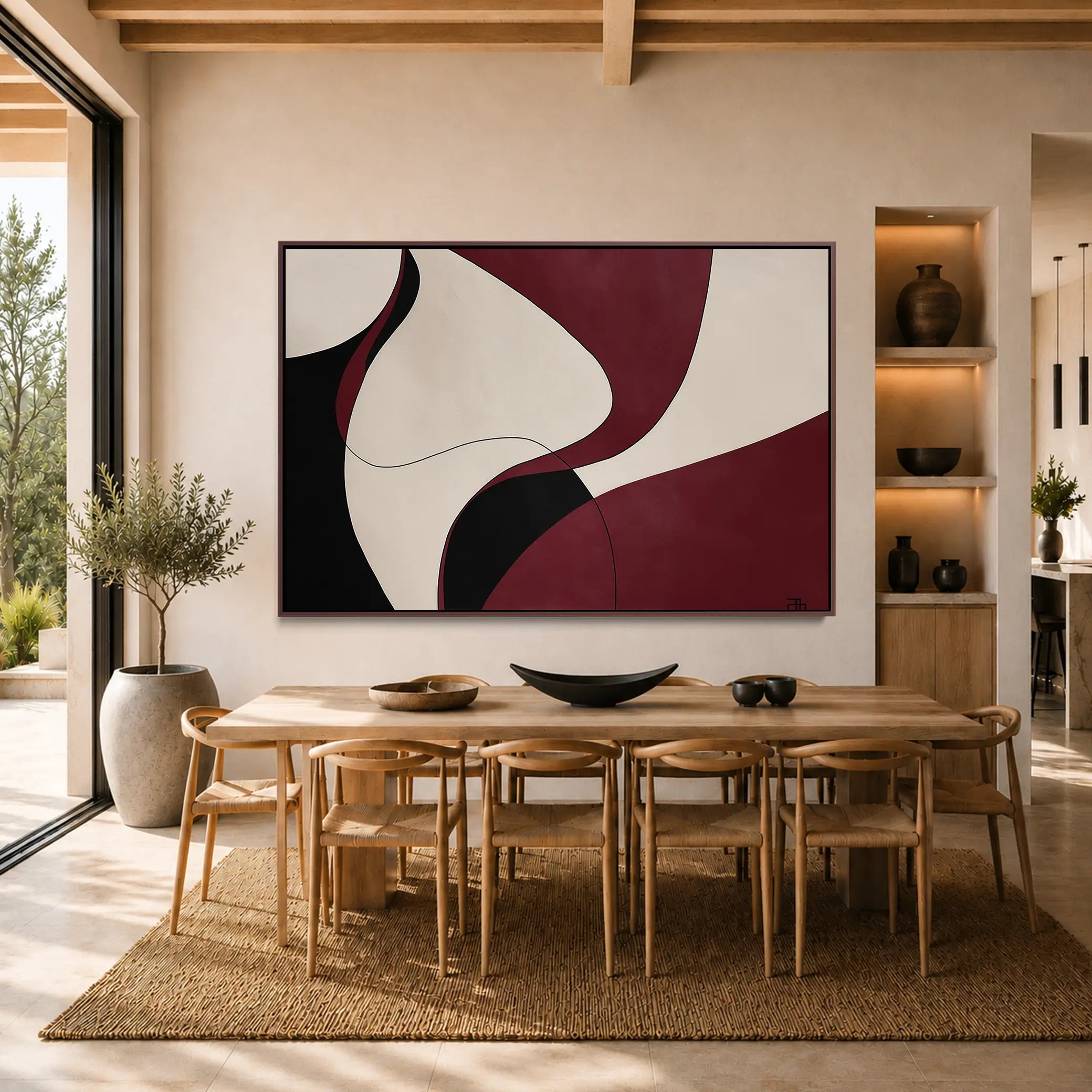Burgundy Curve #UA-H-1825