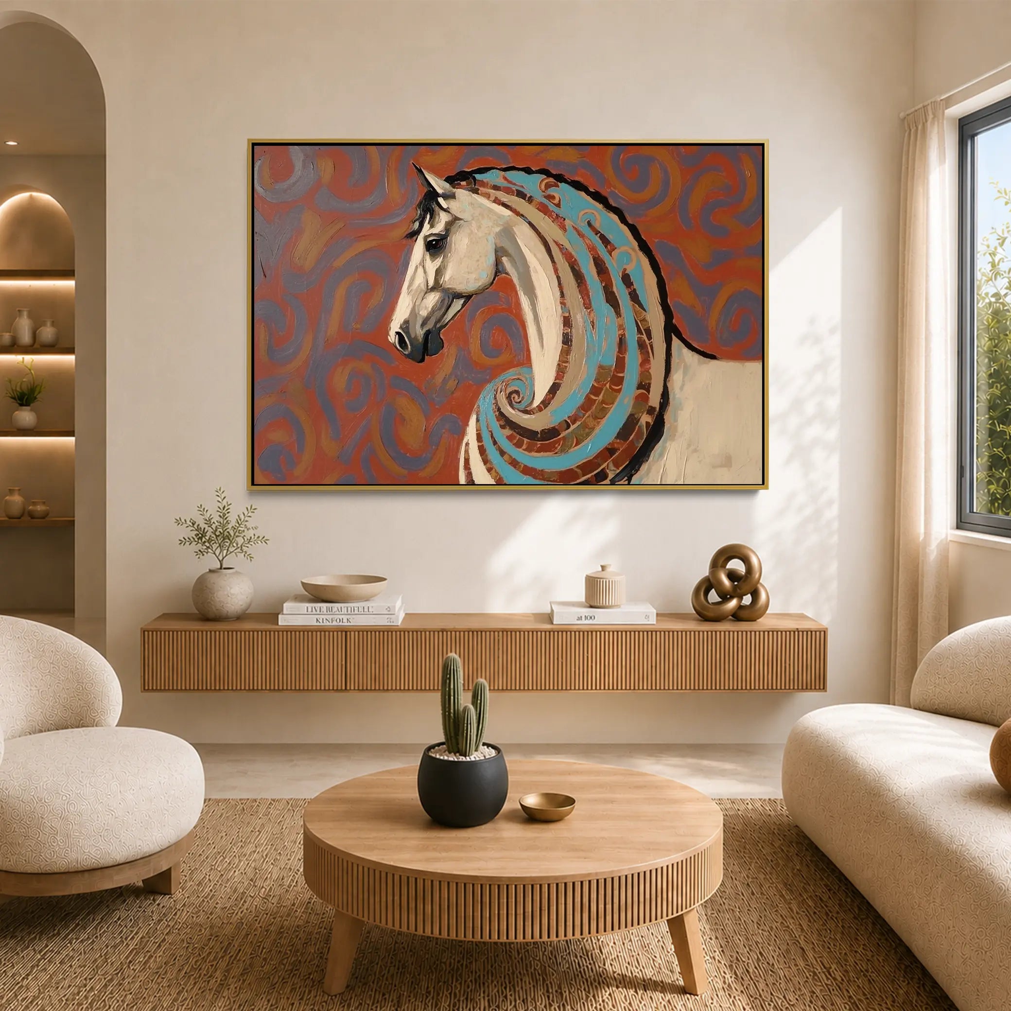 Swirling Mane #UA-H-1909