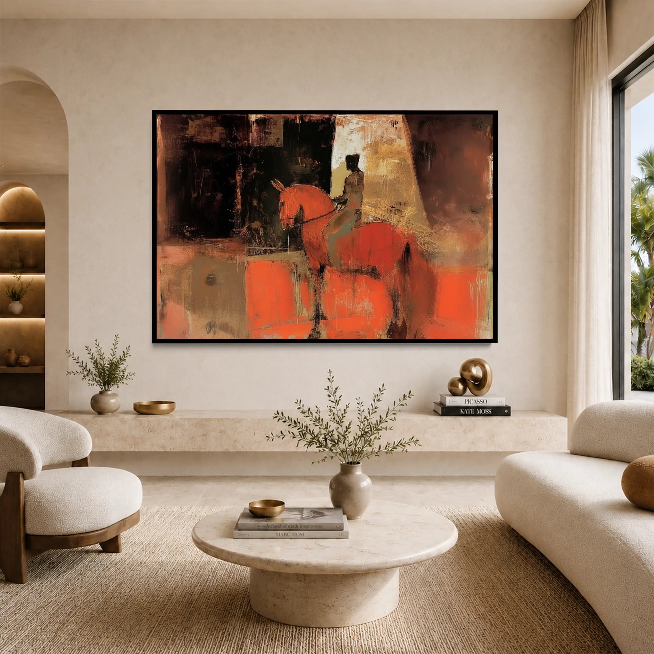 Rider in Ochre #UA-H-1919