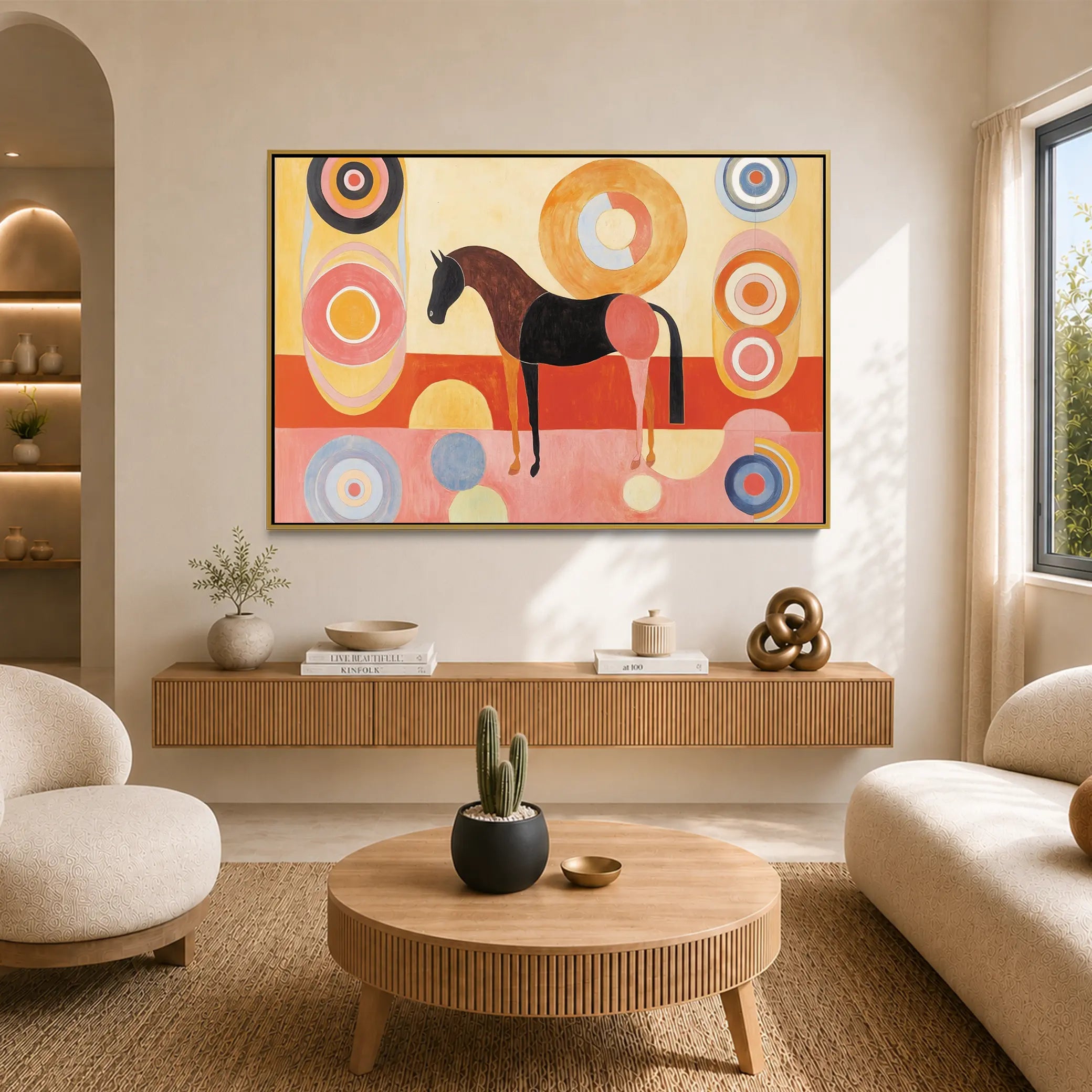 Sun Disc Horse #UA-H-1922
