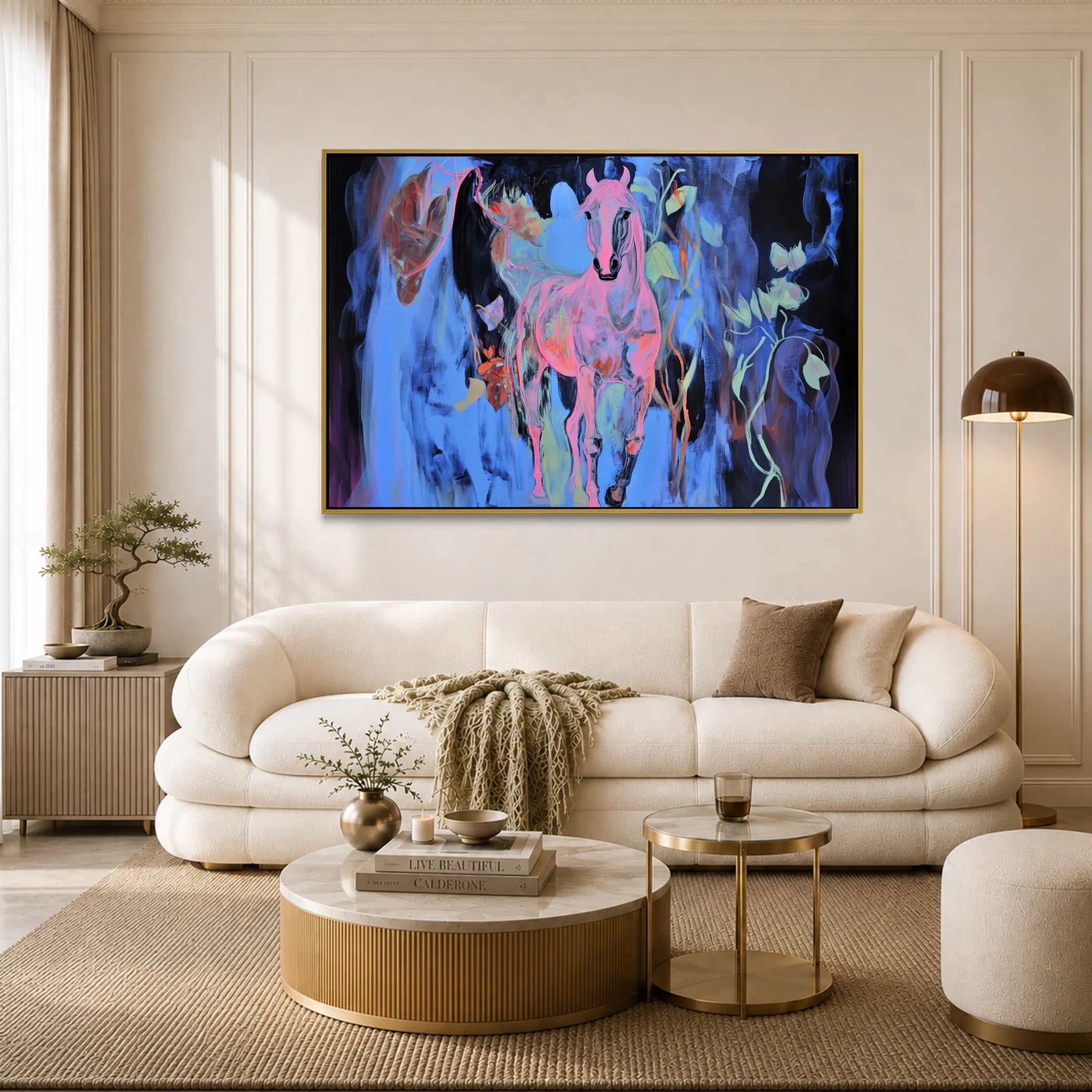 Rose on Cobalt #UA-H-1923