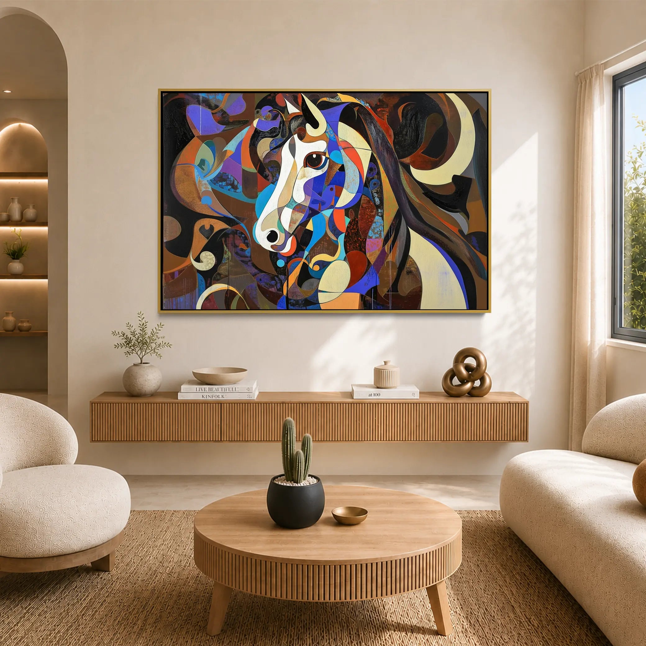 Kaleidoscope Horse #UA-H-1928