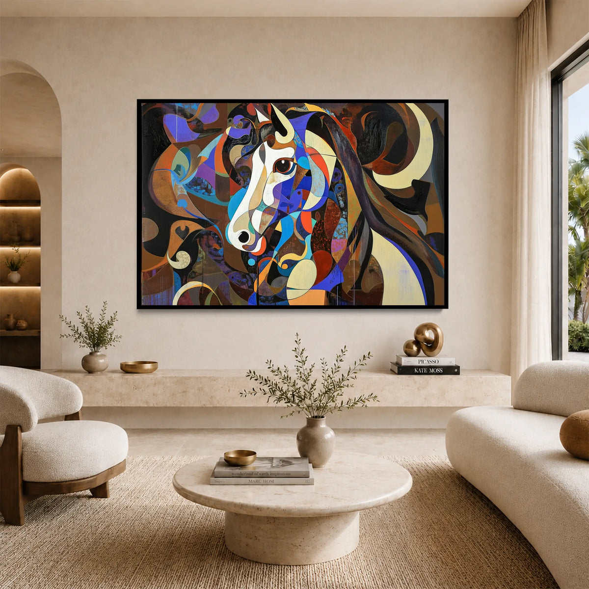 Kaleidoscope Horse #UA-H-1928
