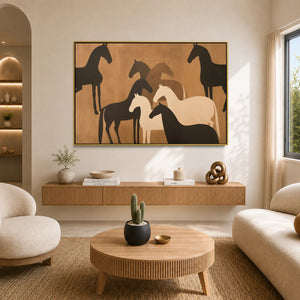 Ochre Silhouettes #UA-H-1938