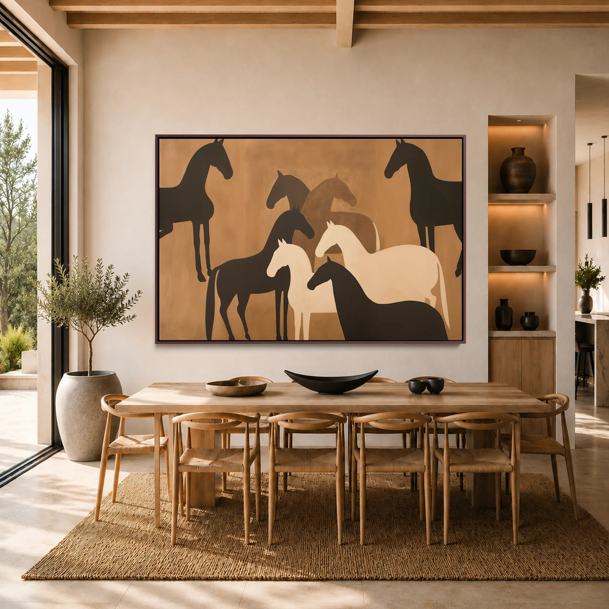Ochre Silhouettes #UA-H-1938