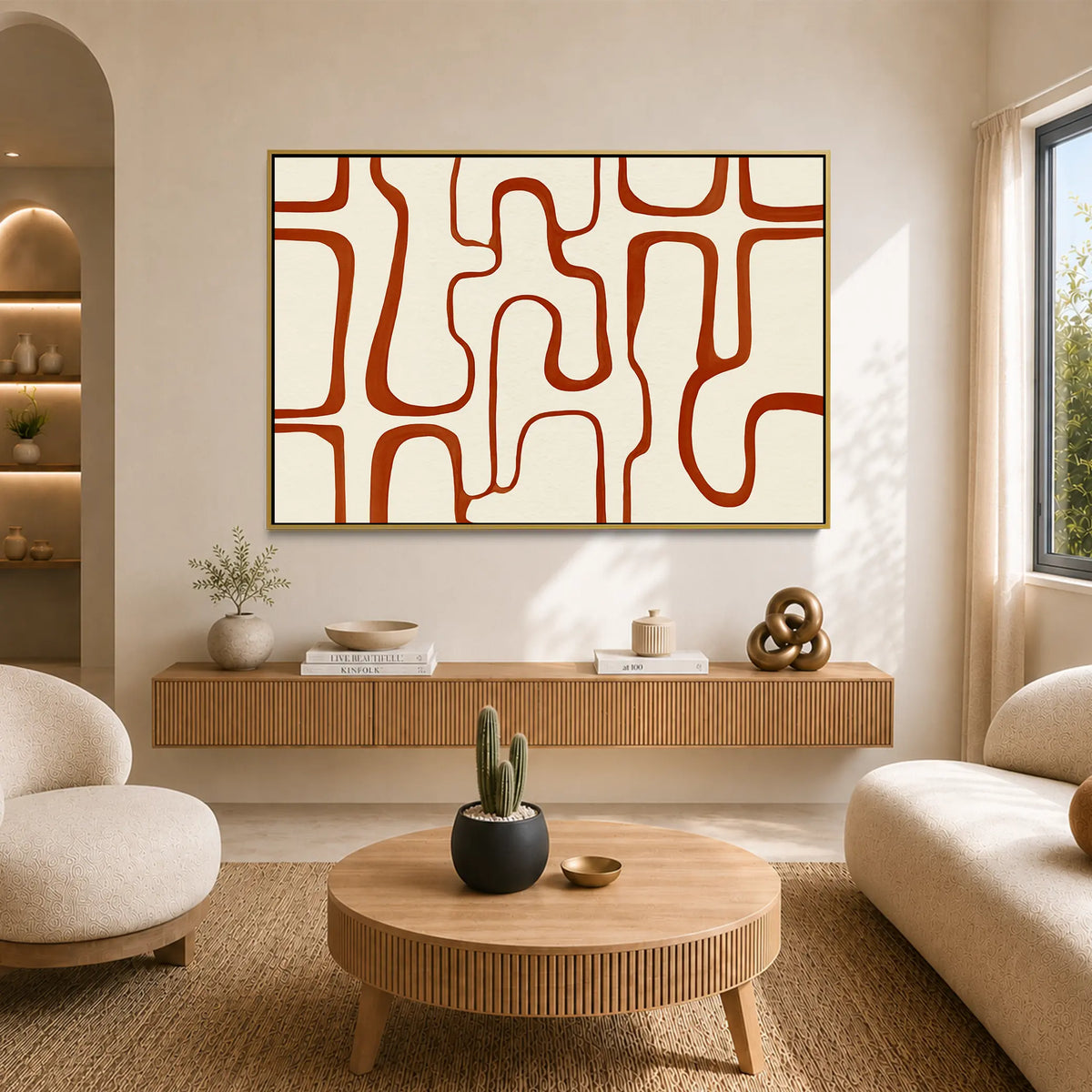 Winding Terracotta #UA-H-2001