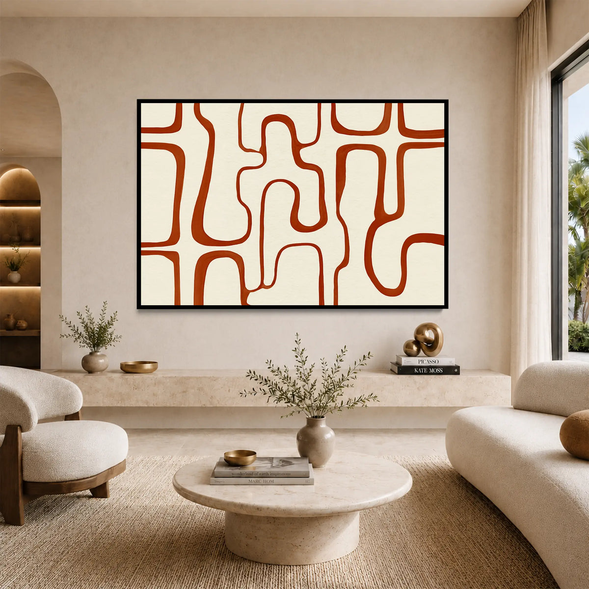 Winding Terracotta #UA-H-2001
