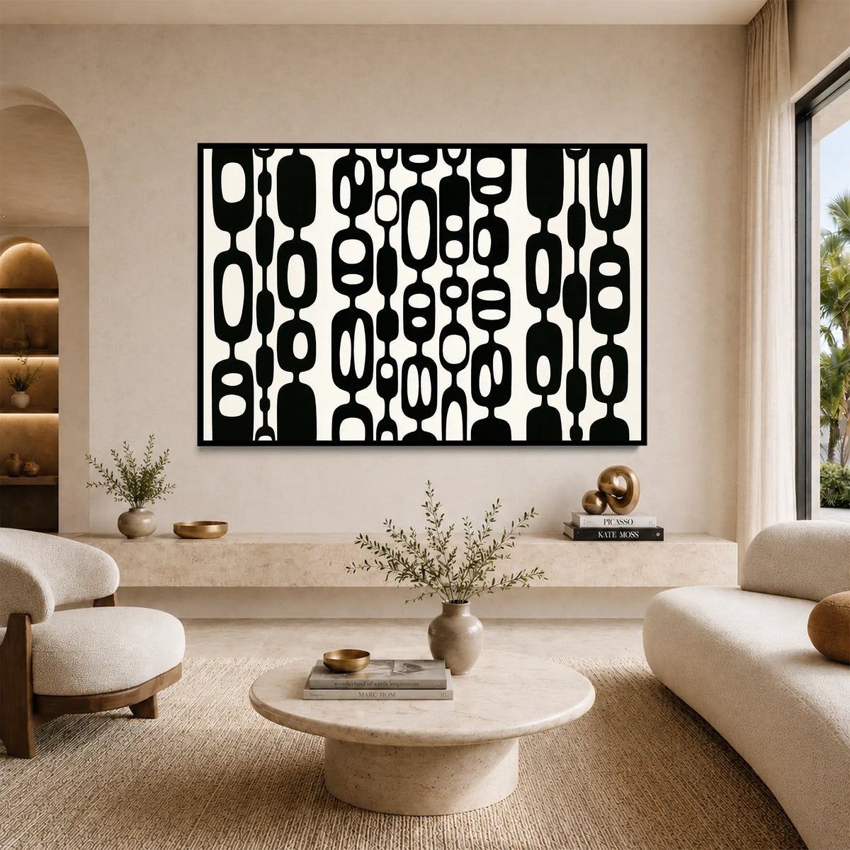 Beaded Columns #UA-H-2035