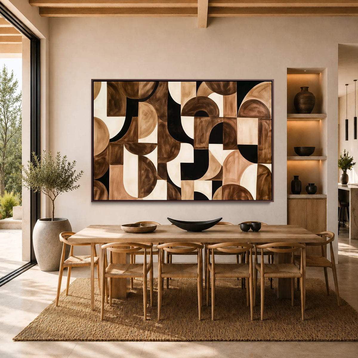 Walnut Geometry #UA-H-2040