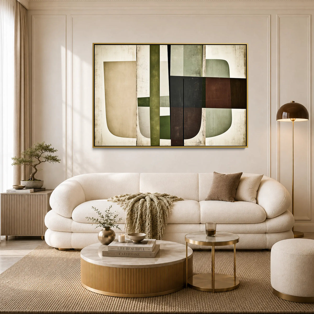 Olive Columns #UA-H-2051