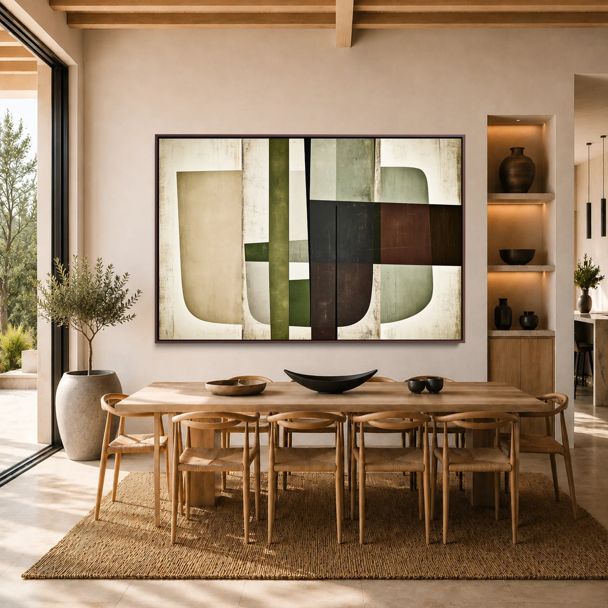 Olive Columns #UA-H-2051