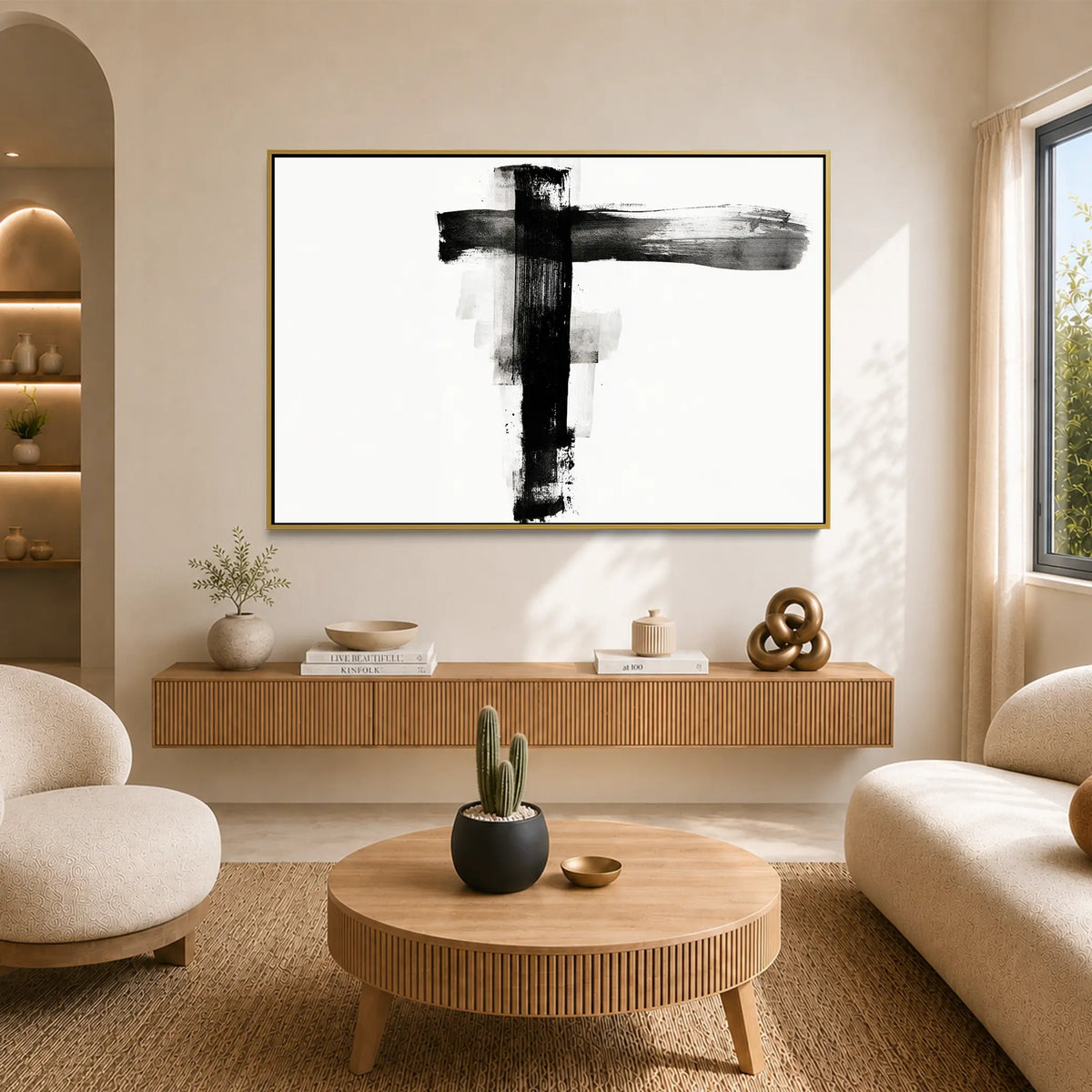 Brushed Cross #UA-H-2107