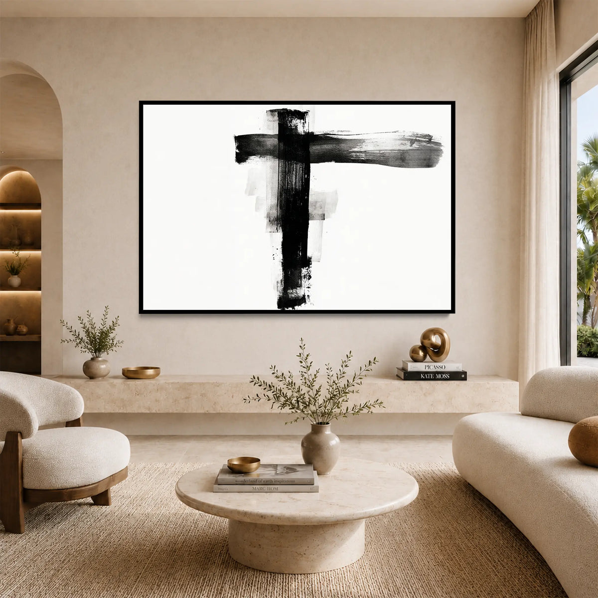 Brushed Cross #UA-H-2107