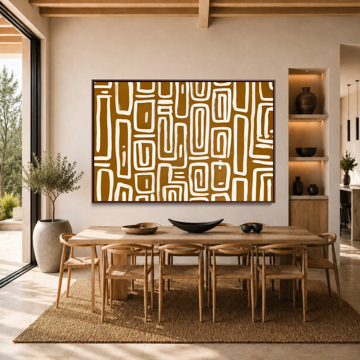 Ochre Maze #UA-H-2132